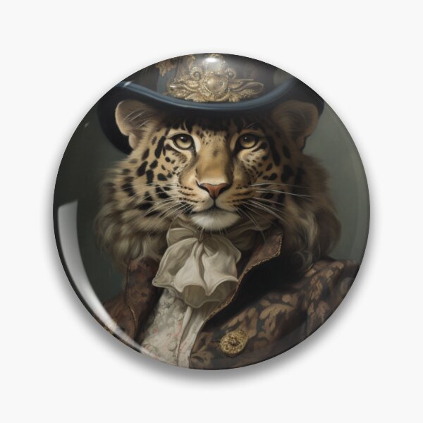 Item preview, Victorian Style Leopard designed and sold by whitecat23.