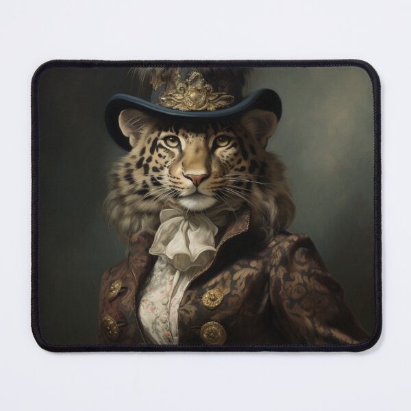 Item preview, Victorian Style Leopard designed and sold by whitecat23.