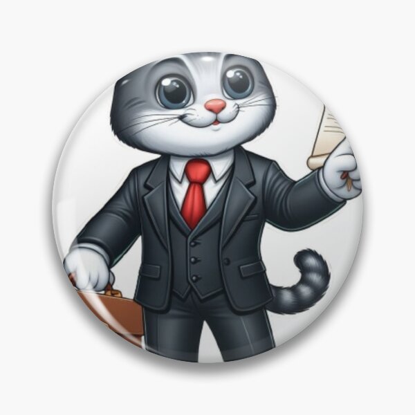Item preview, Purr-veyor of Justice: The Truth Teller in Paws designed and sold by AIStoore.