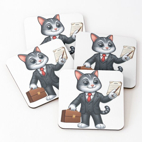 Item preview, Purr-veyor of Justice: The Truth Teller in Paws designed and sold by AIStoore.