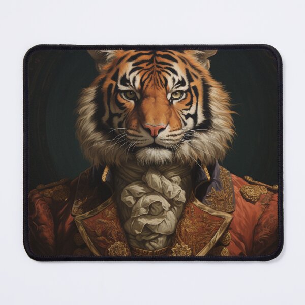 Item preview, Victorian Style Tiger designed and sold by whitecat23.