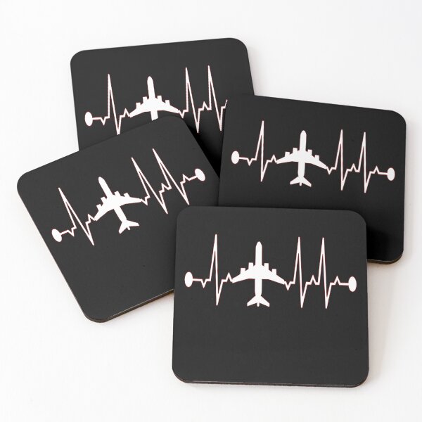 Item preview, Heartbeat in Flight: The Pilot-Plane Symphony designed and sold by momoworlddesign.