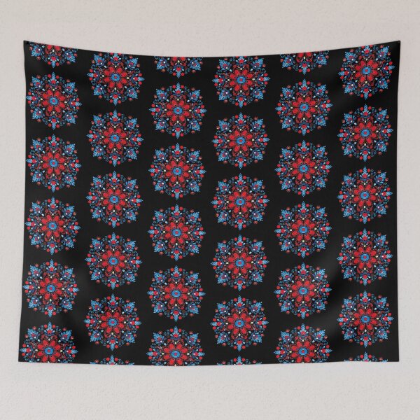 Item preview, Polish Folk Art Colorful Pattern designed and sold by Pati-Design.
