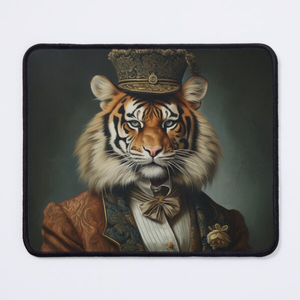 Item preview, Victorian Style Tiger designed and sold by whitecat23.