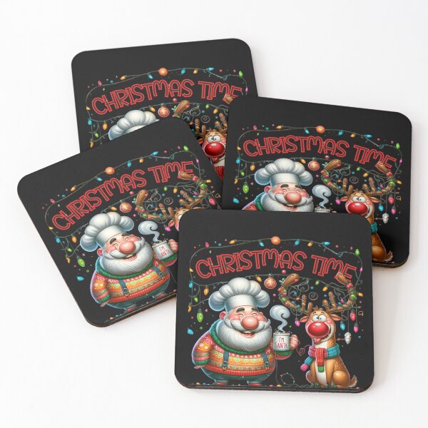 Item preview, Chef Around , Christmas time designed and sold by ArtFeverShop.