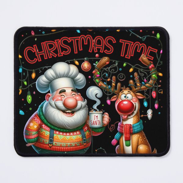 Item preview, Chef Around , Christmas time designed and sold by ArtFeverShop.