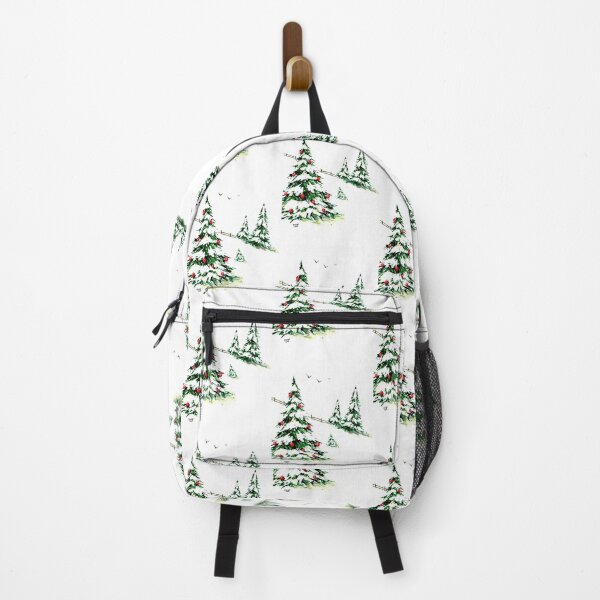Item preview, Christmas Tree on a Snowy Hillside Field designed and sold by Taphath Foose Artist.