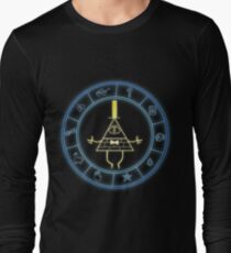 "Bill's Wheel" from Gravity Falls Long Sleeve T-Shirt
