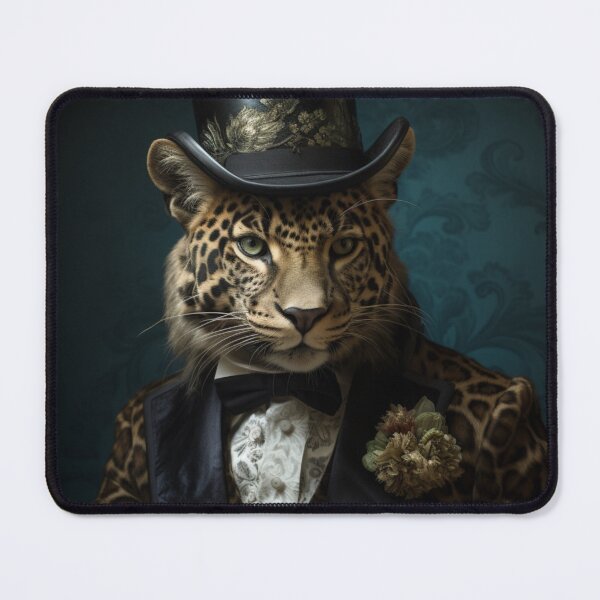 Item preview, Victorian Style Leopard designed and sold by whitecat23.