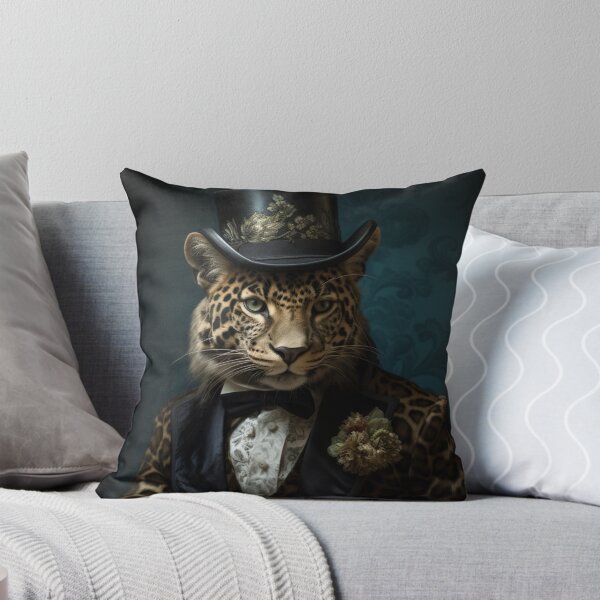 Item preview, Victorian Style Leopard designed and sold by whitecat23.