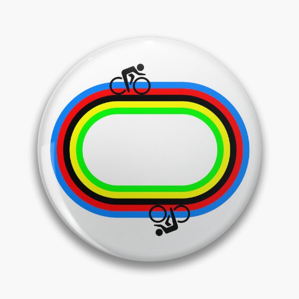 Item preview, Rainbow Stripes Velodrome designed and sold by bonk-cycling.
