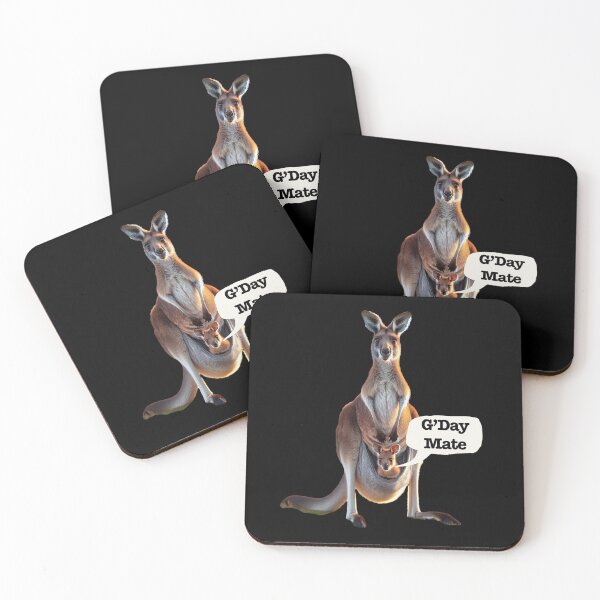 Item preview, Good Day Mate Kangaroo and Joey designed and sold by Michael van der Hoorn.