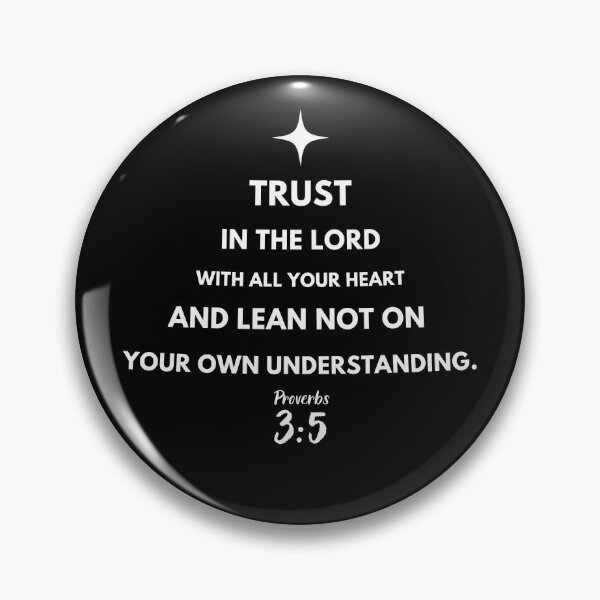 Item preview, Lean not on your own understanding | Proverbs 3:5 | Christmas Collection | Black designed and sold by Patryk Włodyka.