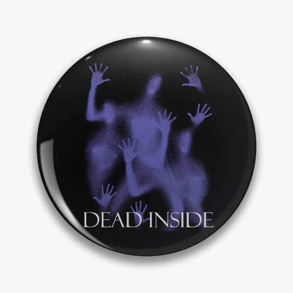 Item preview, Dead Inside Typography. Silhouette Blurry Shadow. designed and sold by FriskySloths.