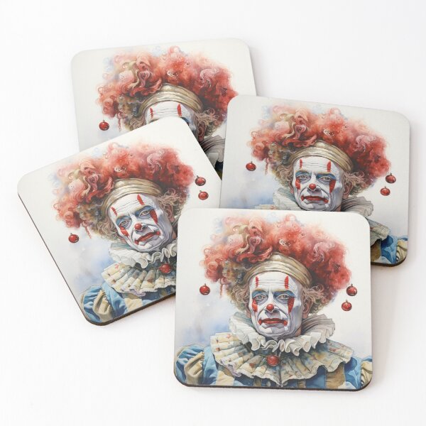 Item preview, Vintage Clown Aquarelle Style designed and sold by whitecat23.