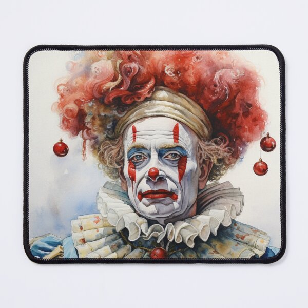 Item preview, Vintage Clown Aquarelle Style designed and sold by whitecat23.
