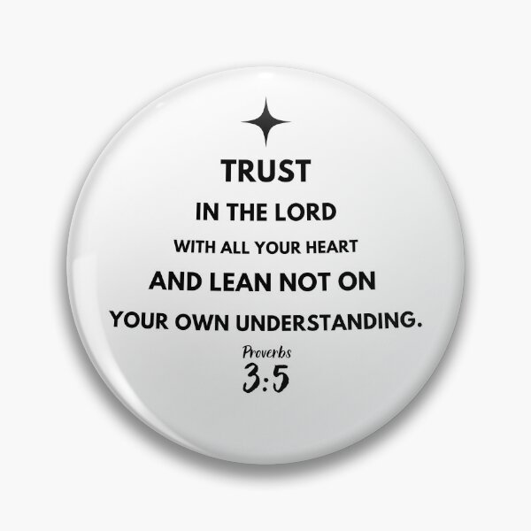 Item preview, Lean not on your own understanding | Proverbs 3:5 | Christmas Collection | White designed and sold by Patryk Włodyka.