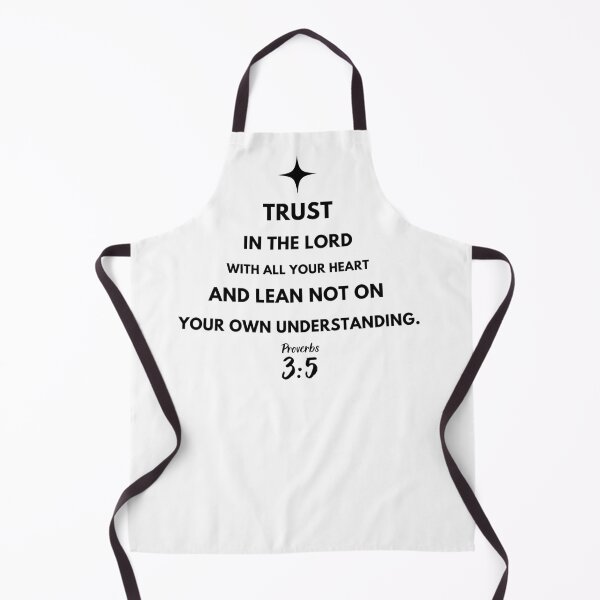 Item preview, Lean not on your own understanding | Proverbs 3:5 | Christmas Collection | White designed and sold by Patryk Włodyka.