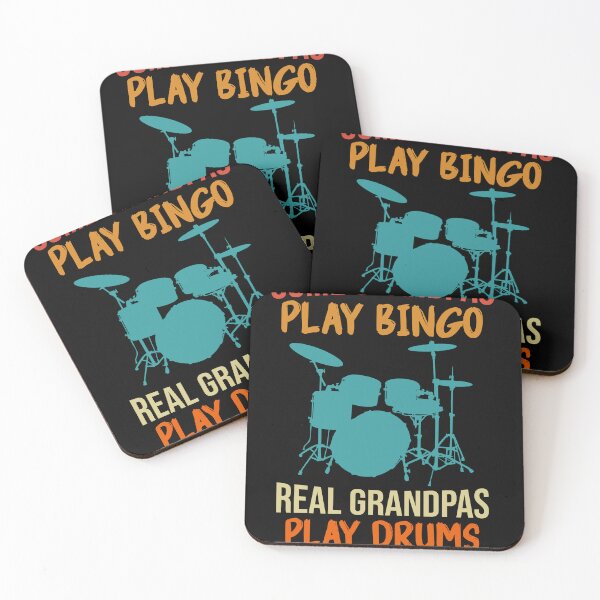Item preview,  Some Grandpas Play Bingo Real Grandpas Play Drums Grandpa designed and sold by Nadey.