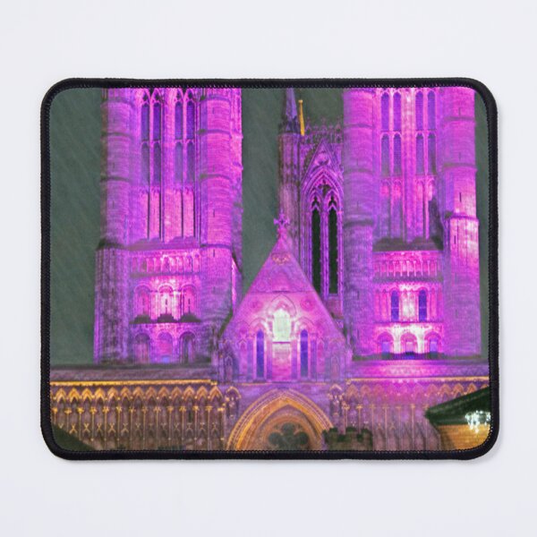 Item preview, All Lit Up For Christmas - Lincoln Cathedral designed and sold by Beverley Barrett.