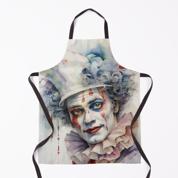 Item preview, Vintage Clown Aquarelle Style designed and sold by whitecat23.
