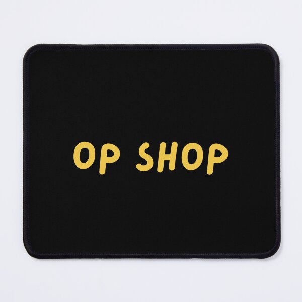 Item preview, Op Shop! Australian Culture, Australian Slangs simple cute text design designed and sold by Funny Australian Quotes.