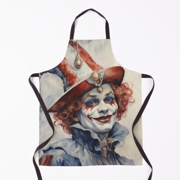 Item preview, Vintage Clown Aquarelle Style designed and sold by whitecat23.