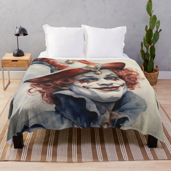 Item preview, Vintage Clown Aquarelle Style designed and sold by whitecat23.