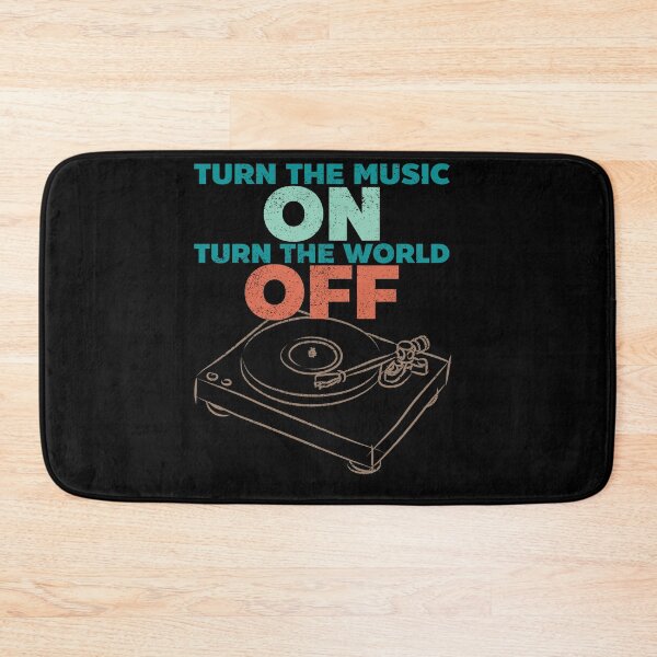 Item preview, Turn the Music On, Turn the World Off designed and sold by CJansuebsri.