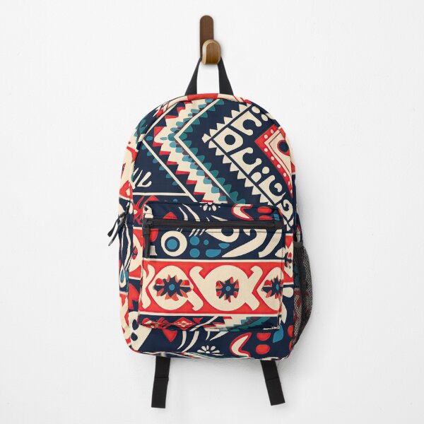 Item preview, Serbian Etno Pattern with Geometric and Floral Motifs designed and sold by Twisted Kids.