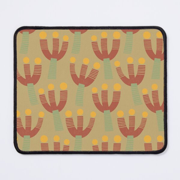 Item preview, Cactus brick red mustard designed and sold by janedrawsthings.