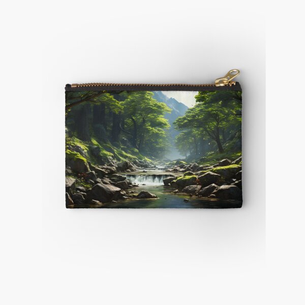 Aperçu de l'œuvre Forêt Rivière créée et vendue par NickFound.