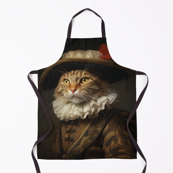 Item preview, Rembrandt Style Cat designed and sold by whitecat23.