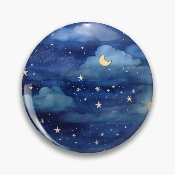 Item preview, Water color theme at Night sky designed and sold by Pord4Art.