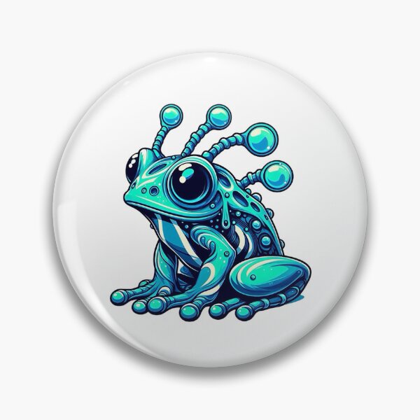 Item preview, The Blue Frog's Tale designed and sold by autrouvetout.