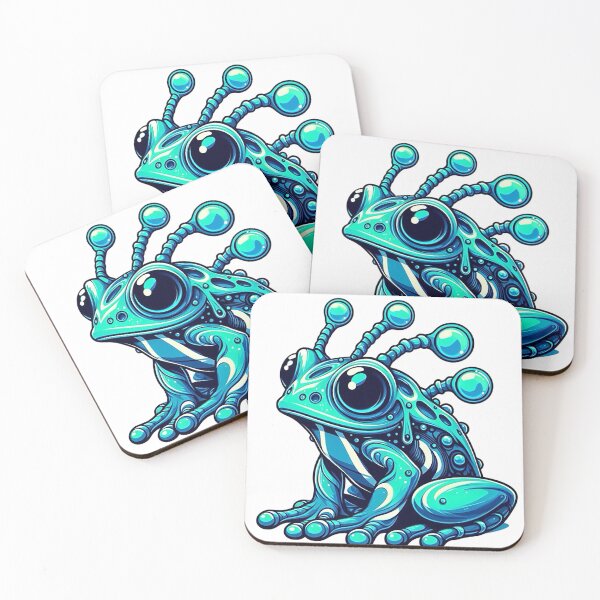 Item preview, The Blue Frog's Tale designed and sold by autrouvetout.