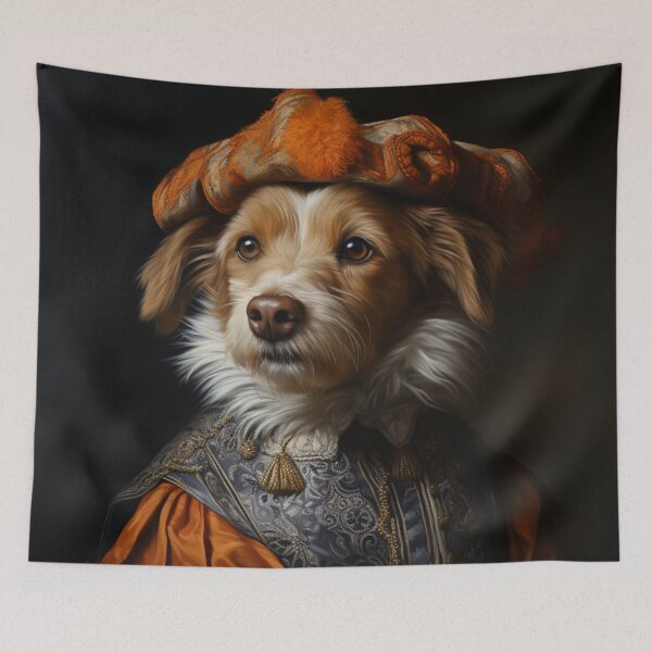 Item preview, Rembrandt Style Dog designed and sold by whitecat23.