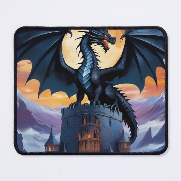 Item preview, The Obsidian Guardian- Sitting atop the Castle designed and sold by ccl2023.