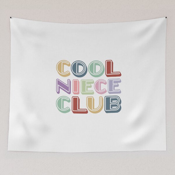 Aperçu de l'œuvre Cool Nièce Club | Appariement familial créée et vendue par 4TeeToo.