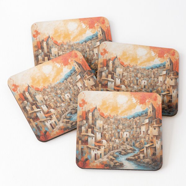 Item preview, Rural Abstract Art designed and sold by PalettePetal.