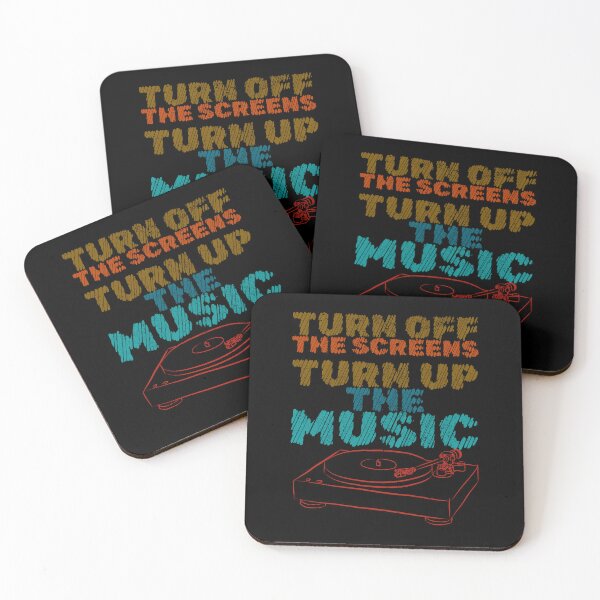 Item preview, Turn Off the Screens, Turn Up the Music designed and sold by CJansuebsri.