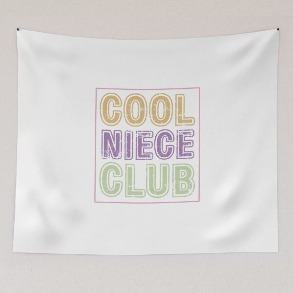 Aperçu de l'œuvre Cool Nièce Club | Appariement familial créée et vendue par 4TeeToo.