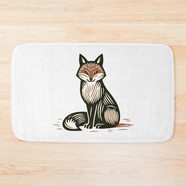 Item preview, Elegant Simplicity: A Stylized Fox Portrait designed and sold by Twisted Kids.