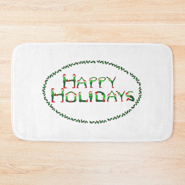 Item preview, Christmas Elves - Happy Holidays designed and sold by PauliGross.
