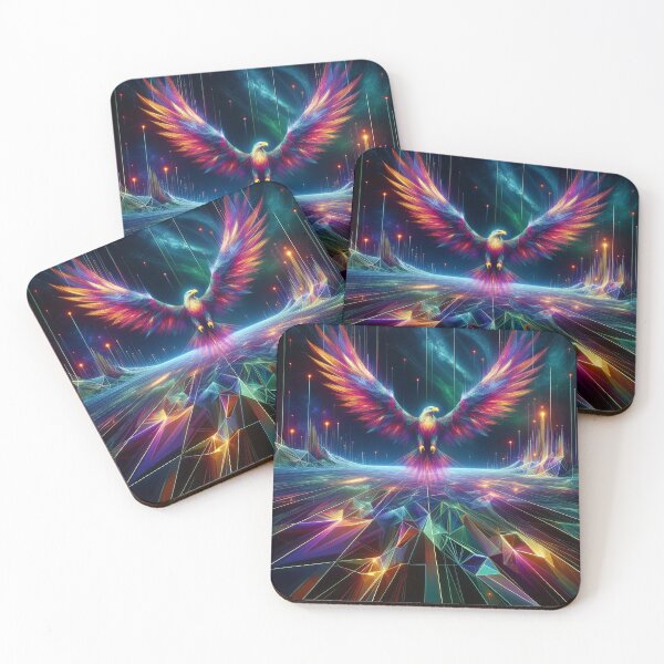 Item preview, Cosmic Neon Eagle Emergence designed and sold by Nick Seidel.