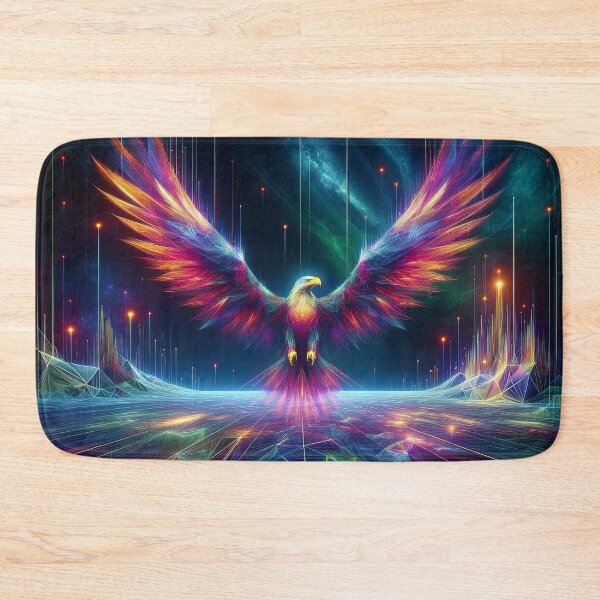 Item preview, Cosmic Neon Eagle Emergence designed and sold by Nick Seidel.
