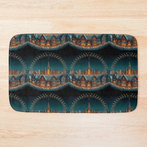 Item preview, Town overflowing with christmas designed and sold by ThePrimeMan.