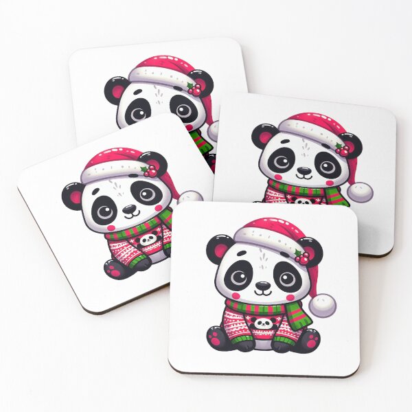 Item preview, cute panda in ugly xmas sweater designed and sold by ffkj09.