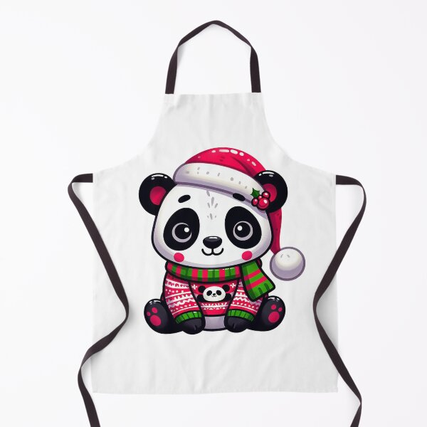 Item preview, cute panda in ugly xmas sweater designed and sold by ffkj09.