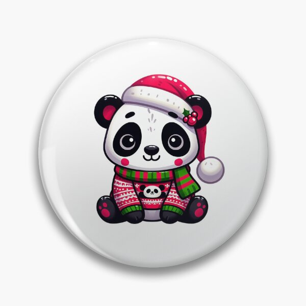 Item preview, cute panda in ugly xmas sweater designed and sold by ffkj09.